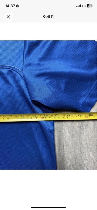 Maglia Nike Dri-Fit Sportiva Blu Taglia M