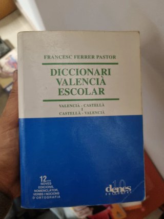 Diccionario Latin, Griego, Ingles, Valenciano