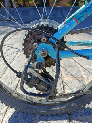 Bicicleta infantil Rockrider rueda 20''. 6 marchas