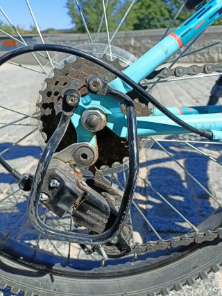 Bicicleta infantil Rockrider rueda 20''. 6 marchas