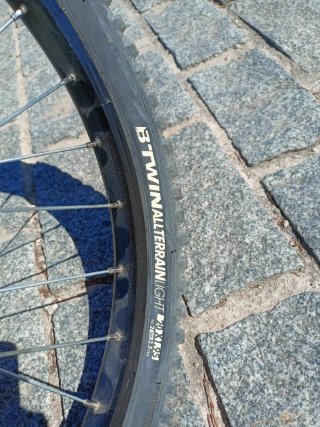 Bicicleta infantil Rockrider rueda 20''. 6 marchas