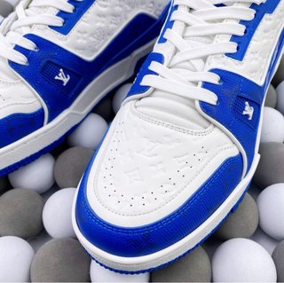 Louis Vuitton Sneakers Blu/Bianco