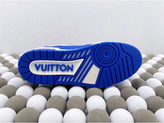 Louis Vuitton Sneakers Blu/Bianco