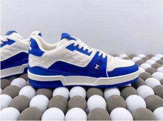 Louis Vuitton Sneakers Blu/Bianco