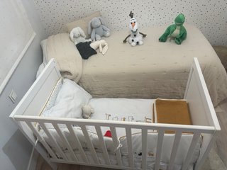 Cuna IKEA Sundvik + Colchón