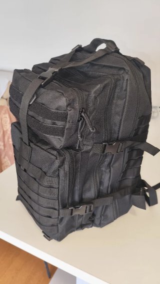 Mochila Táctica Militar Negra