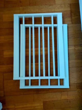 Pantalonero Komplement Ikea Blanco