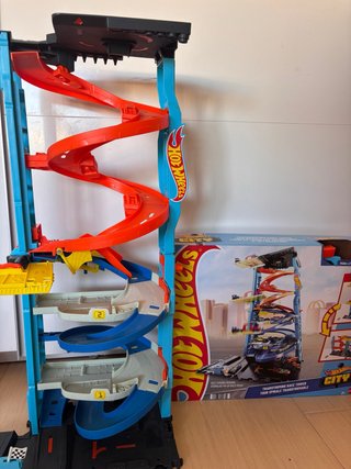 Pista Hot Wheels City Torre Transformable