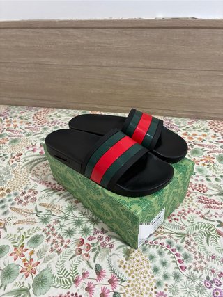 Ciabatte Gucci Banda Nere