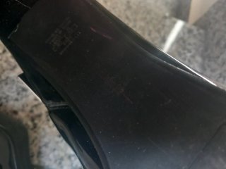Botines charol Bershka negros