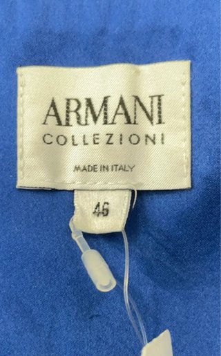 Vestido Armani Collezioni Fiesta Azul Marino