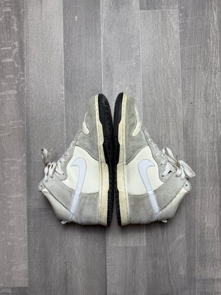 Nike Dunk High Grigie Bianche Uomo 44