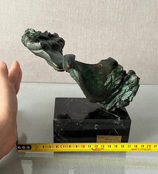 Escultura Bronce de Perecoll