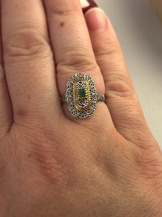 Anillo vintage oro