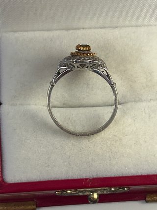 Anillo vintage oro