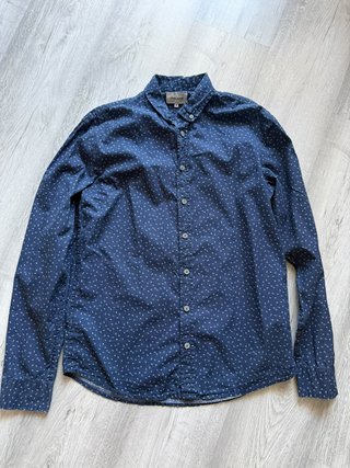 Camisa Blend azul con estampado