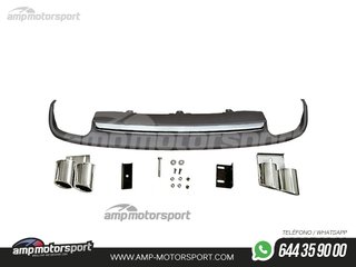 DIFUSOR TRASERO AUDI A4 B8 LOOK S4