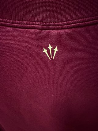 Sudadera Nike x Nocta Granate