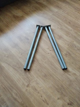 Patas de mesa metálicas (4 unidades)
