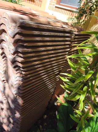 145 Tejas Hormigón 33x41