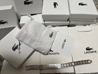 Pulsera Lacoste Plata