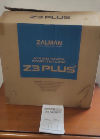 Torre PC Zalman Z3 Plus ATX Negra Nueva