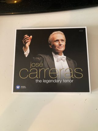 CD José Carreras The Legendary Tenor 3CD