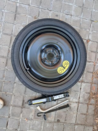 Rueda de repuesto Cupra León Grupo Vag