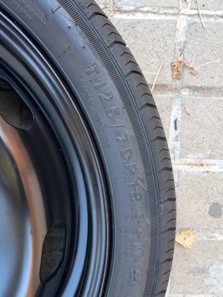 Rueda de repuesto Cupra León Grupo Vag