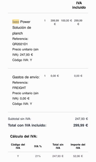 Rowenta IXEO Power QR2021D1 - Plancha Vapor
