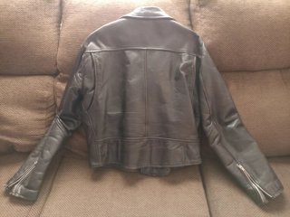 Cazadora Cuero Vintage Tipo Schott Perfecto
