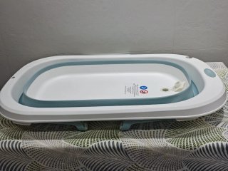 Bañera bebé plegable con asiento