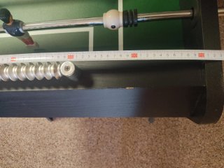 Futbolín de mesa plegable