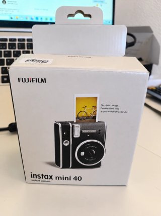 Fujifilm Instax Mini 40 Cámara Instantánea Negra