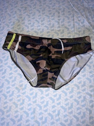 Bañador slip hombre camuflaje