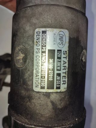 Motor arranque KIA CARENS (RS)