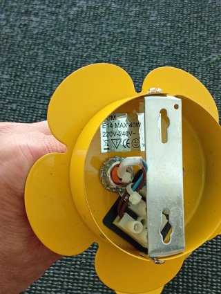 Lámpara infantil abejas