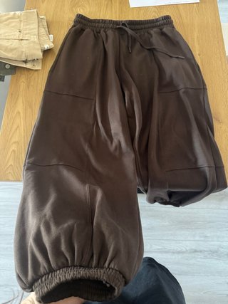 Pantalón de chándal marrón