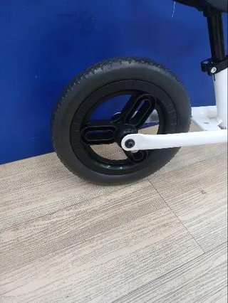 Bicicleta sin pedales niños 10 pulgadas Runride 100 blanco