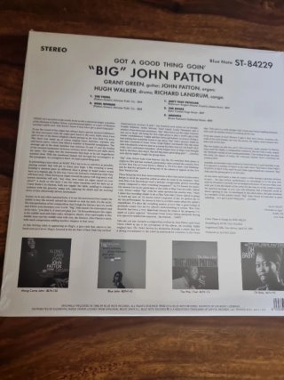 Vinilo Big John Patton Got A Good Thing Goin'