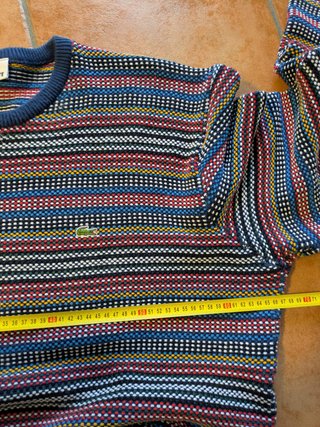Maglione Lacoste Cotone XXL Multicolor