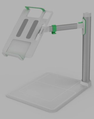 Brazo ajustable para tablet con soporte