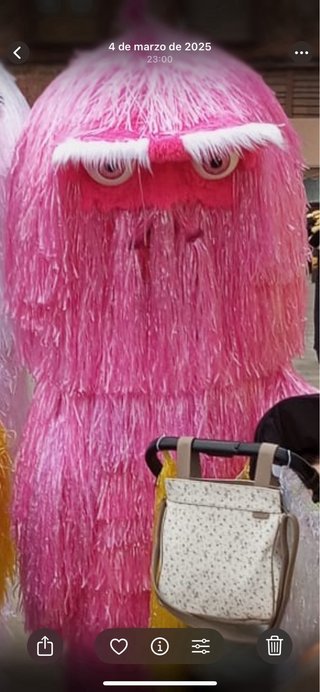 Disfraz Carnaval Monstruo Azul y Rosa!