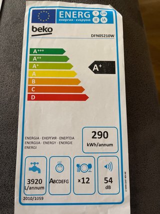 Lavavajillas Beko Blanco