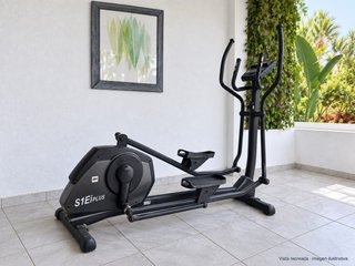 Bicicleta Elíptica BH S1Ei Plus para entreno casa