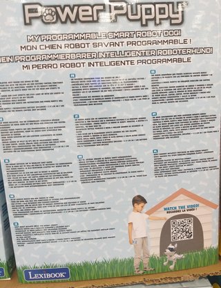 Perro robot inteligente Power Puppy de Lexibook,