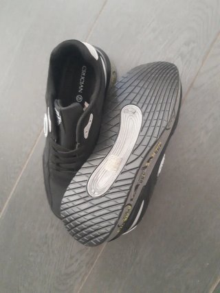 Scarpe Crucian uomo nere grigie n.42