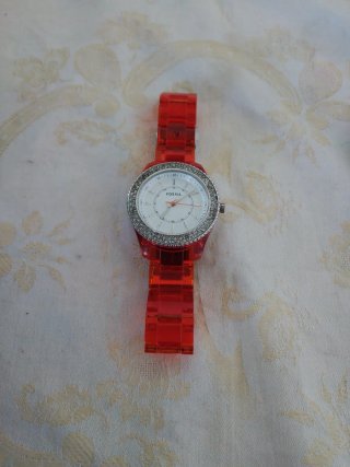 Orologio Fossil Rosso Donna