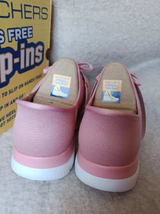 Zapatillas Skechers Slip-ins rosas talla 38