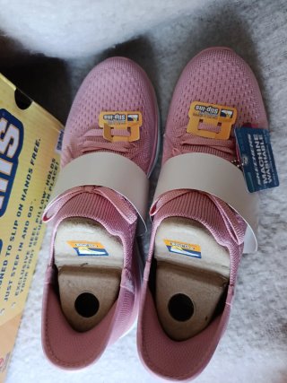 Zapatillas Skechers Slip-ins rosas talla 38